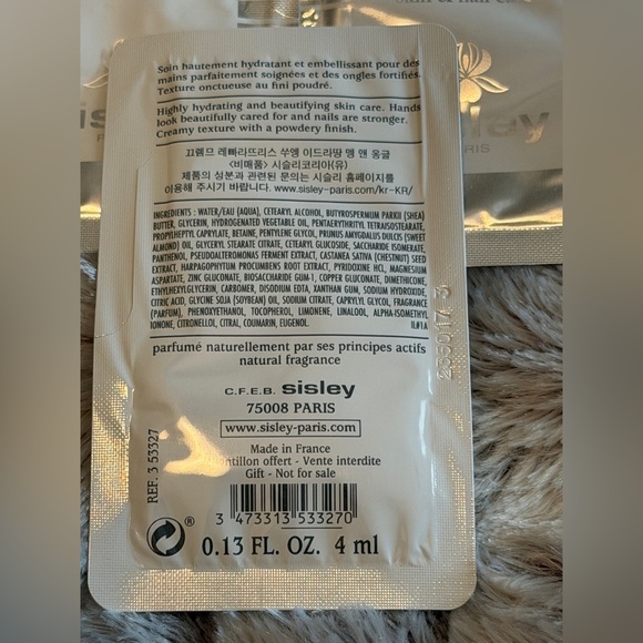 Sisley Paris Crème Réparatrice Restorative Hand Cream,NWOT - Picture 3 of 3